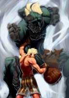 Beowulf and Grendel